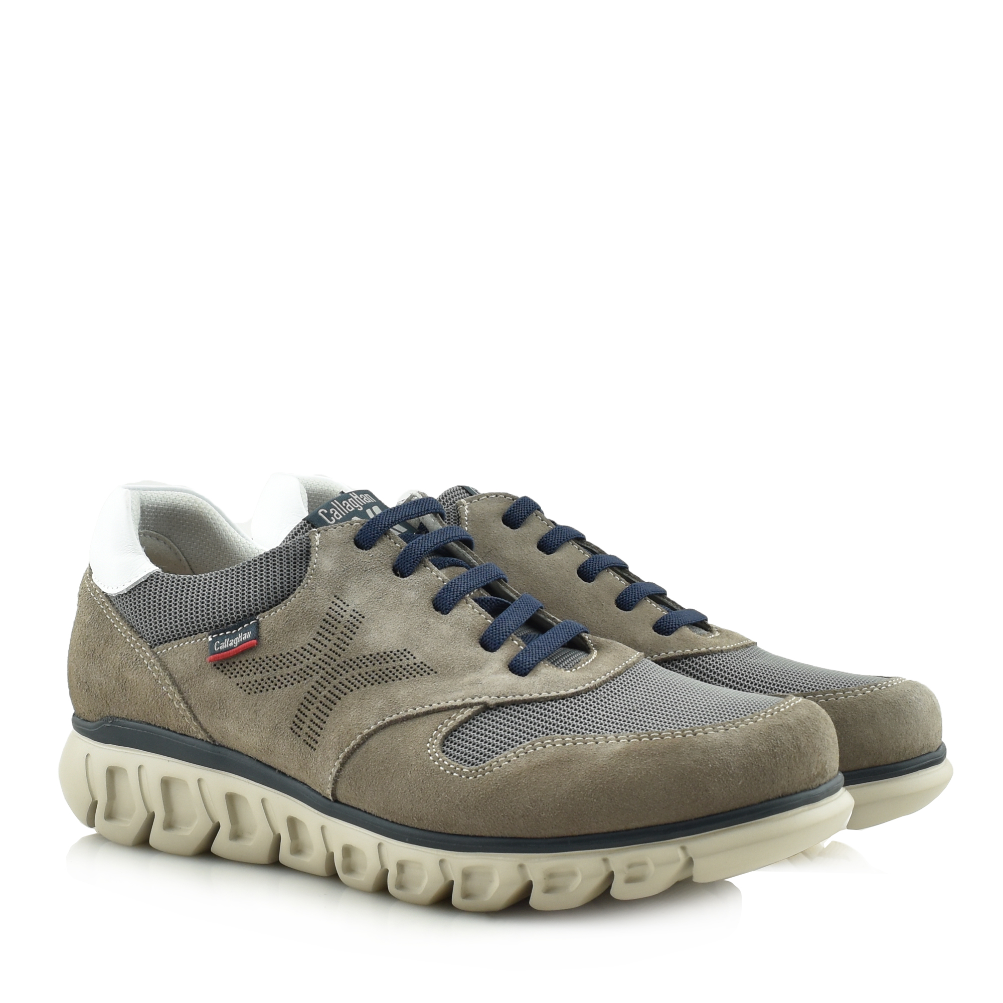 CALLAGHAN SUEDE BREATHABLE SNEAKERS - 12912 LUXE