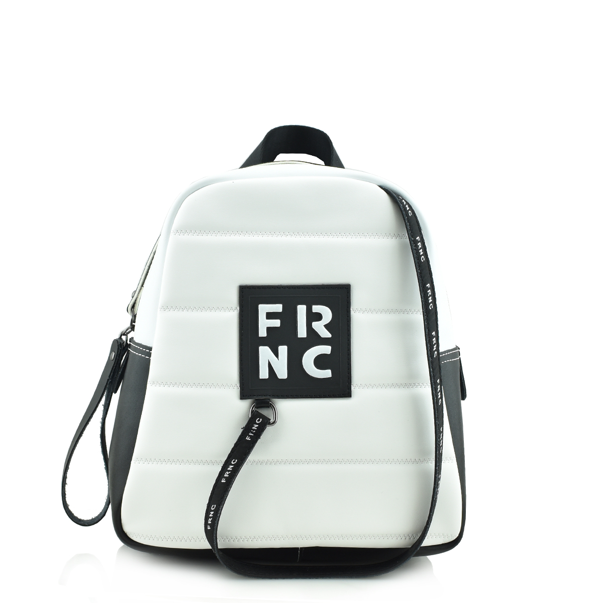 FRNC - FRANCESCO CLASSIC MINI DOUBLE COLOR BACKPACK - 2131 WHITE