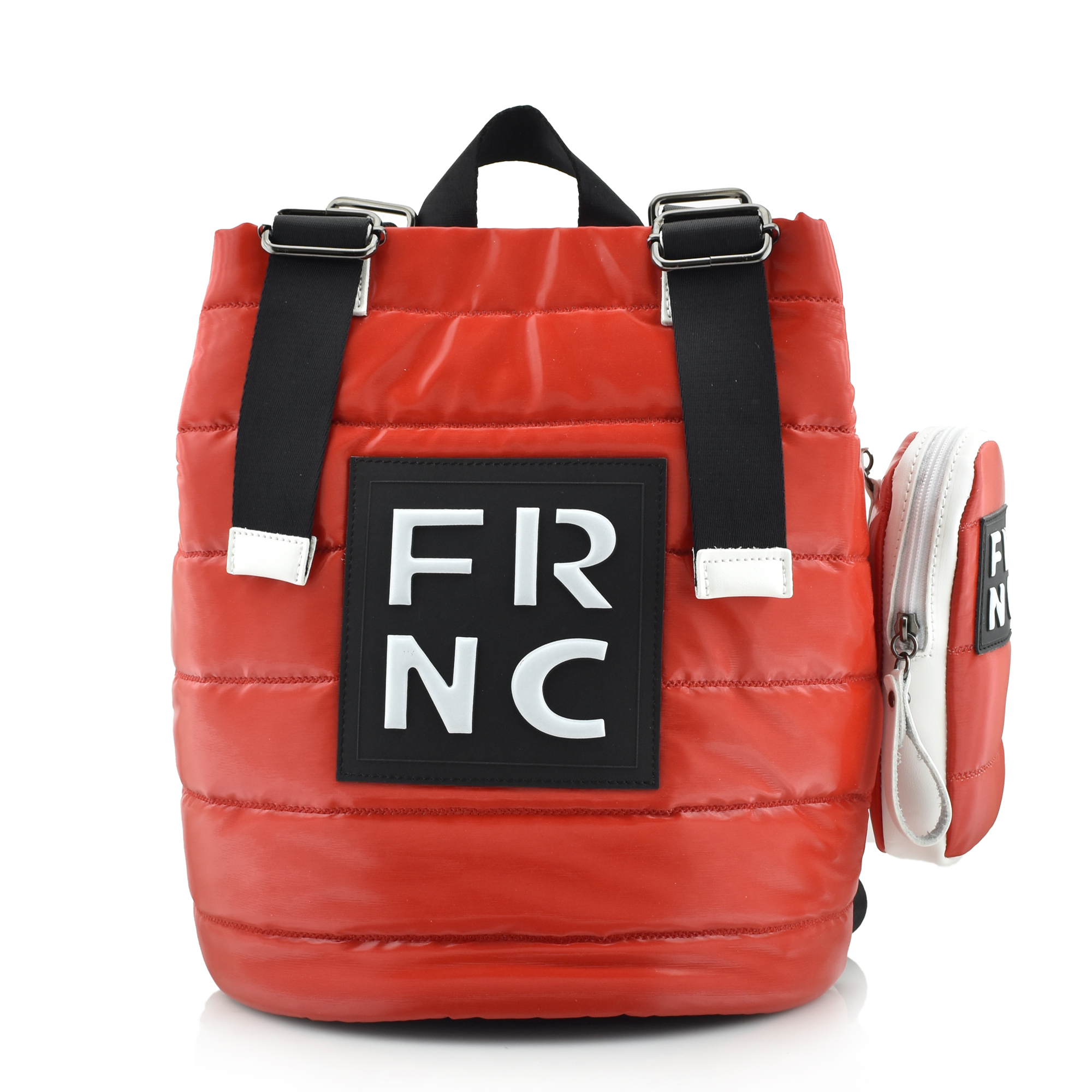 FRNC - FRANCESCO BIG SHINY BACKPACK - 2300 RED