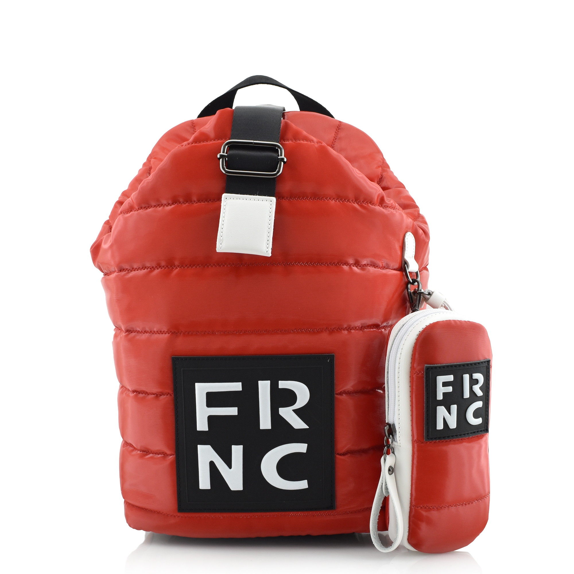 FRNC - FRANCESCO POUCH SHINY BACKPACK - 2301 RED