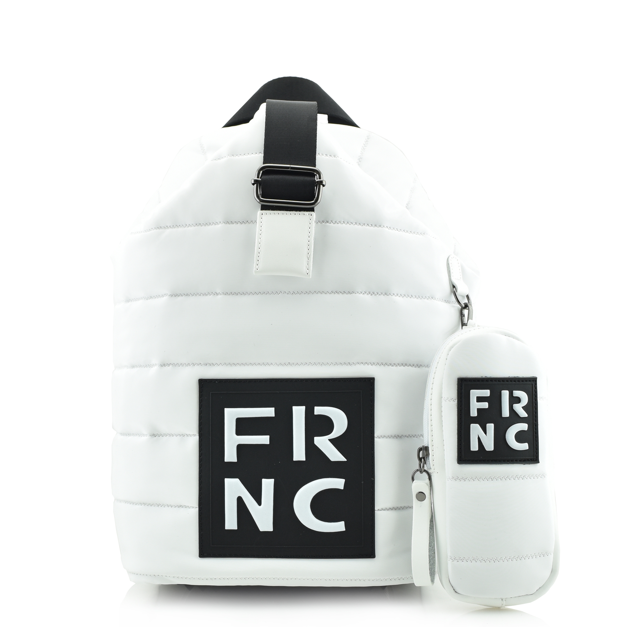 FRNC - FRANCESCO POUCH SHINY BACKPACK - 2301 WHITE