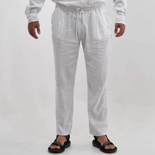 MEN'S LINO PANTS WITH CORD