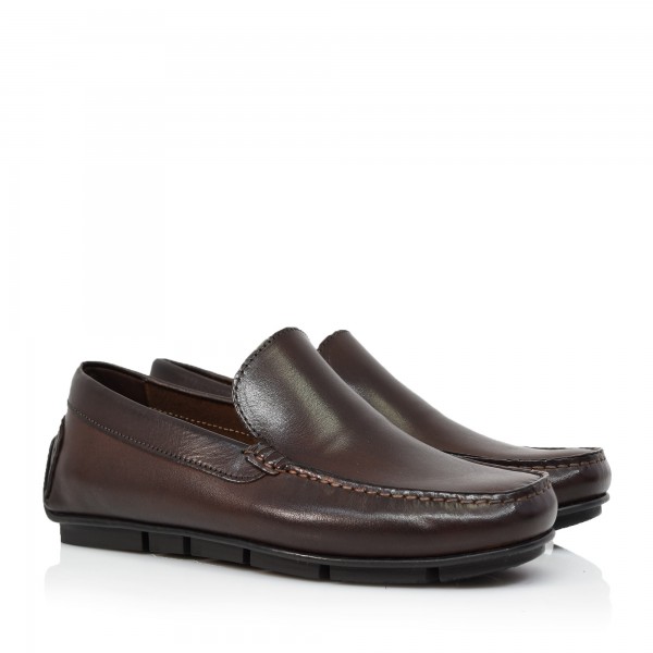 MEN'S BROWN LOAFERS