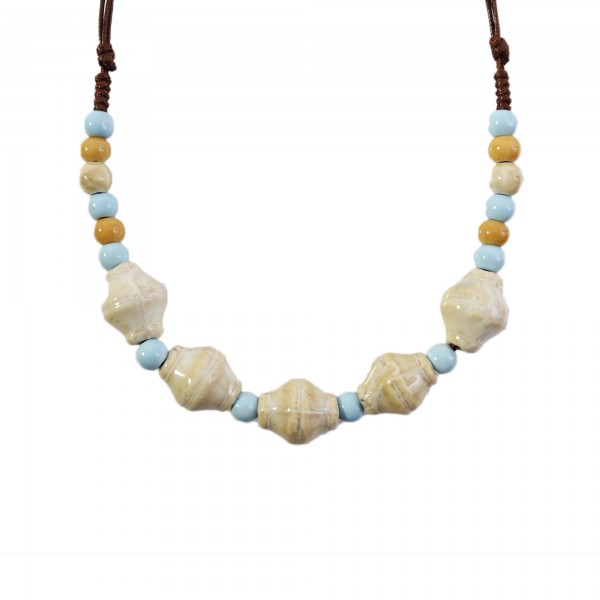 NECKLACE WITH MULTICOLOR STONES