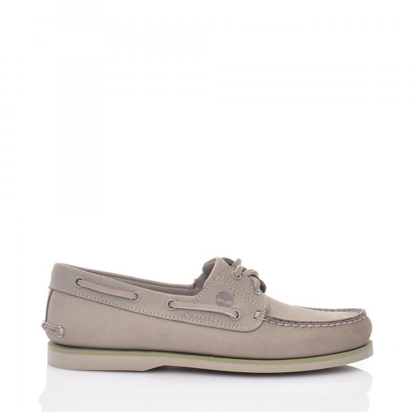 CLASSIC BOAT LACE UP LIGHT TAUPE NUBUCK
