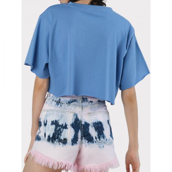 THE CROPPED AUTHENTIC TOP LIGHT BLUE