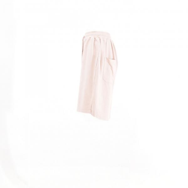 NUDE COTTON SHORTS